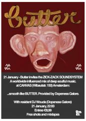 E-Flyer BUTTER with ZICK-ZACK SOUNDSYSTEM